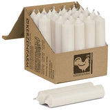 Kurze Stabkerzen 100mmx22mm, durchgehend gefärbt