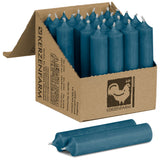 Kurze Stabkerzen 100mmx22mm, durchgehend gefärbt