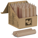 Kurze Stabkerzen 100mmx22mm, durchgehend gefärbt