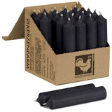 Kurze Stabkerzen 100mmx22mm, durchgehend gefärbt