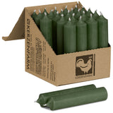 Kurze Stabkerzen 100mmx22mm, durchgehend gefärbt